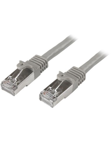 Cable de 5m de Red Cat6 Ethernet Gigabit Blindado SFTP - Gris