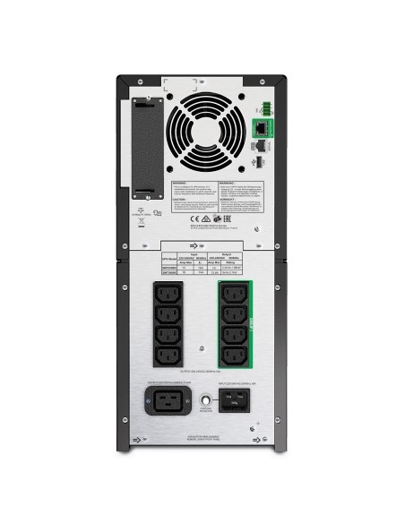 SMT3000IC sistema de alimentación ininterrumpida (UPS) Línea interactiva 3 kVA 2700 W 9 salidas AC