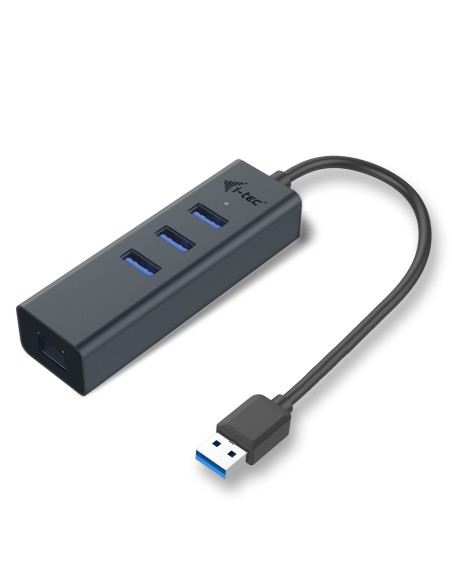 Metal USB 3.0 HUB 3 Port + Gigabit Ethernet Adapter