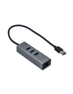 Metal USB 3.0 HUB 3 Port + Gigabit Ethernet Adapter 2