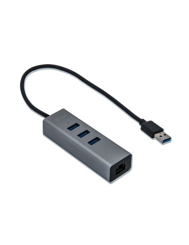 Metal USB 3.0 HUB 3 Port + Gigabit Ethernet Adapter