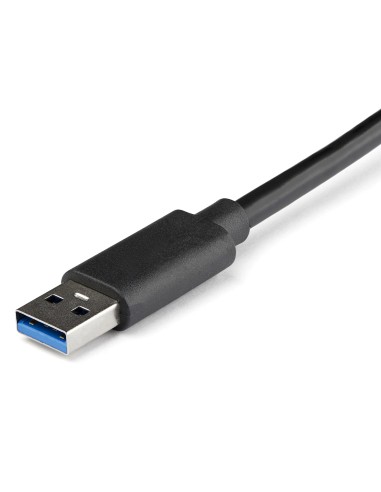 Adaptador Tarjeta de Red NIC Externa USB 3.0 2 Puertos Gigabit Ethernet RJ45 y Puerto USB