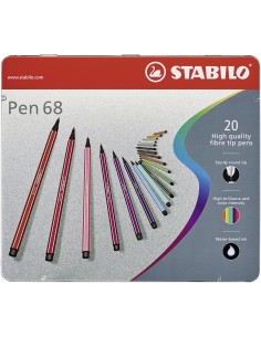 Pen 68 rotulador Multicolor 20 pieza(s)