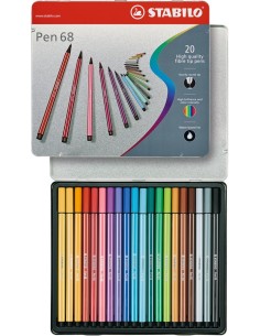 Pen 68 rotulador Multicolor 20 pieza(s) 2