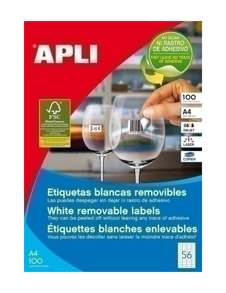 ETIQ.IMP.APLI 03055 100h A4 52,5x21,2