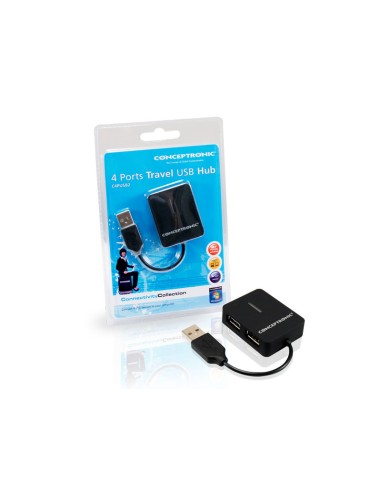 Travel 4 Ports USB Hub