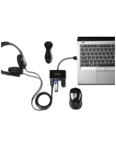 Hub USB 2.0 de 4 puertos