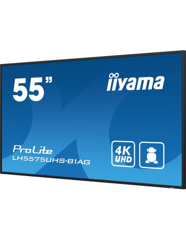 ProLite Pantalla plana para señalización digital 138,7 cm (54.6") LCD Wifi 500 cd / m² 4K Ultra HD Negro Procesador incorporado