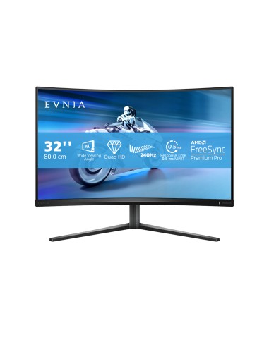 Evnia 5000 32M2C5500W/00 pantalla para PC 80 cm (31.5") 2560 x 1440 Pixeles Quad HD LCD Negro