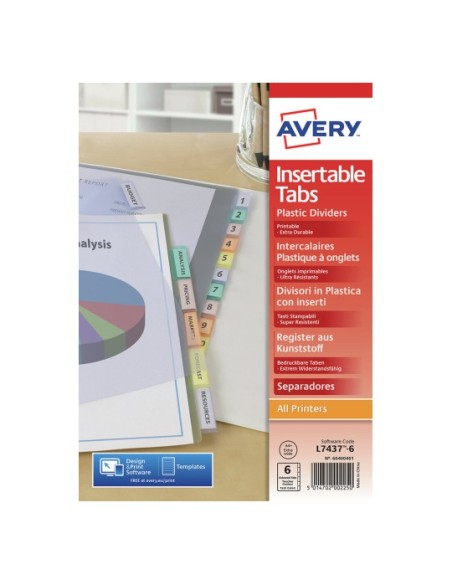 05611501 papel para impresora de inyección de tinta A4 (210x297 mm) 6 hojas Colores surtidos