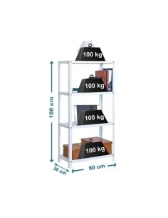 ESTANTERIA HOMECLASSIC MINI 4 ESTANTES