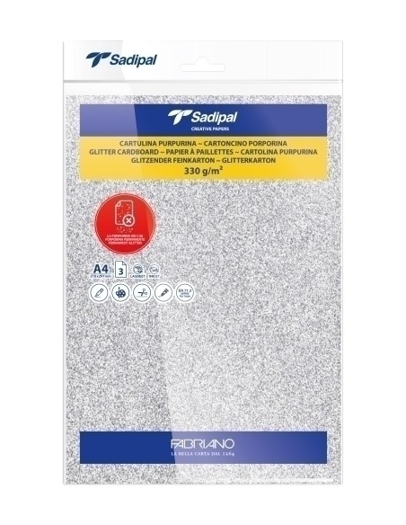 CARTULINA PURPUR.A4 SADIPAL PT P/3