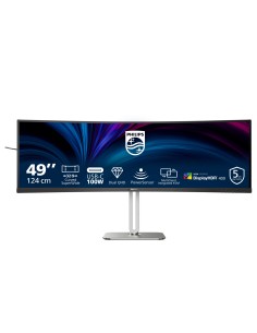 5000 series 49B2U5900C/00 pantalla para PC 124 cm (48.8") 5120 x 1440 Pixeles Dual QHD LCD Negro