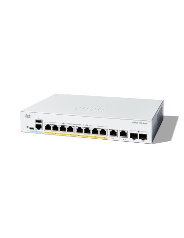 C1200-8FP-2G switch Gestionado L2/L3 Gigabit Ethernet (10/100/1000) Blanco