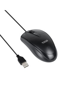 Ratón óptico con cable USB, 1000 DPI