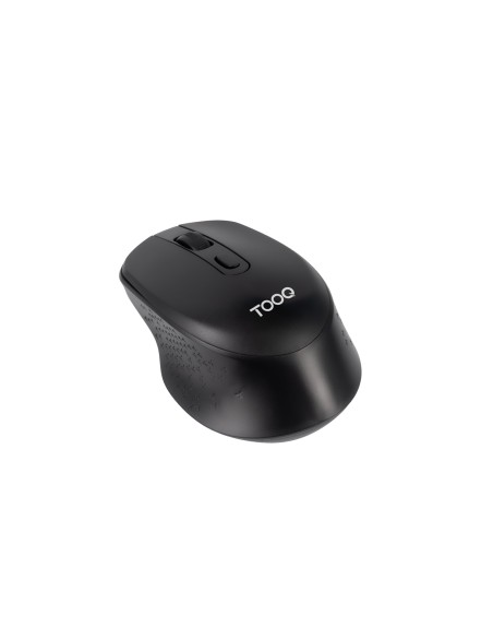 Ratón inalámbrico, 1600 DPI, 4 Botones, Negro