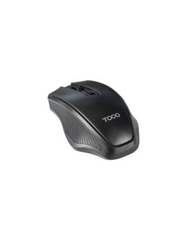 Ratón inalámbrico, 1600 DPI, 4 botones, Negro