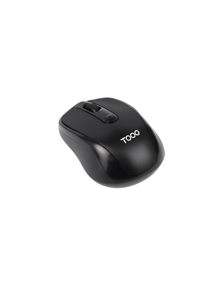 Ratón inalámbrico, 1600 DPI, 4 botones, Negro
