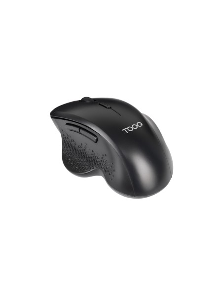 Ratón Inalámbrico Ergonómico 1600 DPI, 6 botones, Negro
