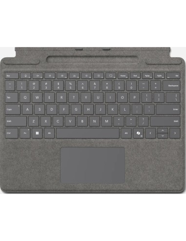 Surface Pro Keyboard with pen storage for Business Microsoft Cover port Platino