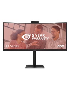 E4 CU34E4CW pantalla para PC 86,4 cm (34") 3440 x 1440 Pixeles UltraWide Quad HD LED Negro