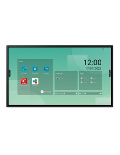 LM431 Panel plano interactivo 109,2 cm (43") LED Wifi 500 cd / m² 4K Ultra HD Negro Pantalla táctil Procesador incorporado Andro