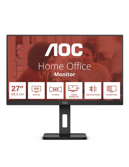 Q27E3UMF pantalla para PC 68,6 cm (27") 2560 x 1440 Pixeles Quad HD Negro