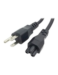 RT10-PWR-CABLE-UK cable de transmisión Negro 1,8 m C6 acoplador 3 pines