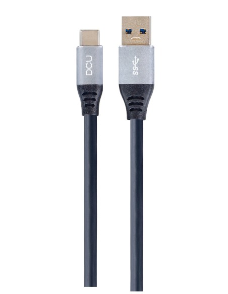 30402020 cable USB 1,5 m USB 3.2 Gen 1 (3.1 Gen 1) USB A USB C Negro, Gris