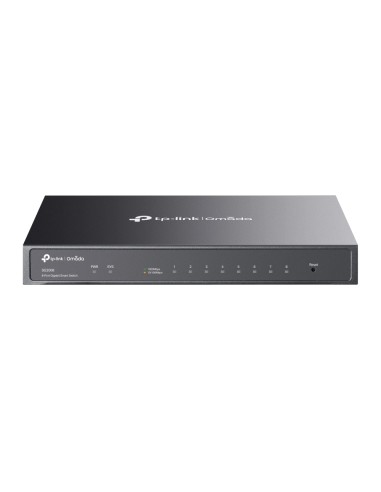 Omada SG2008 switch Gestionado L2/L2+ Gigabit Ethernet (10/100/1000) Negro