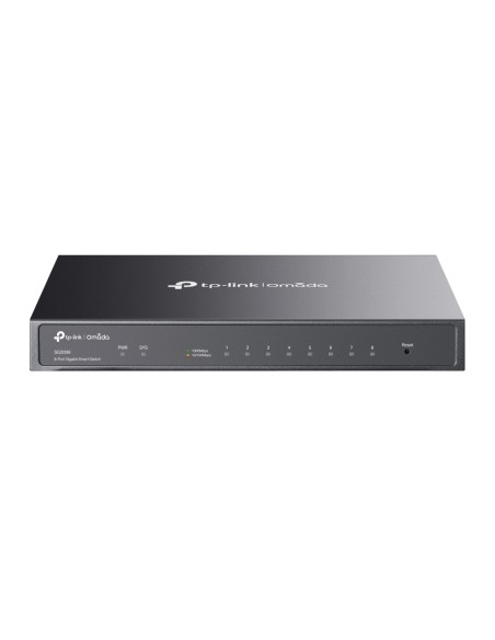 Omada SG2008 switch Gestionado L2/L2+ Gigabit Ethernet (10/100/1000) Negro
