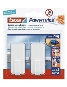 GANCHO GRANDE TESA CLASICO - Pack de 6 unidades