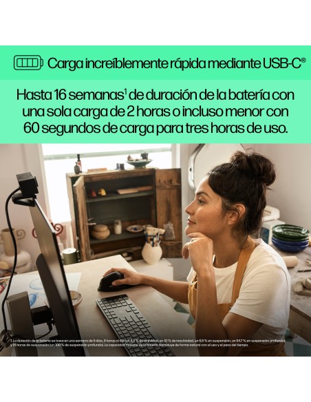 Ratón inalámbrico ergonómico 920