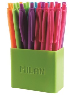 EXP 24 BOLIGRAFOS MILAN P1 TOUCH COLOURS