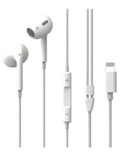 30425736 auricular y casco Auriculares Alámbrico Dentro de oído Llamadas/Música Blanco