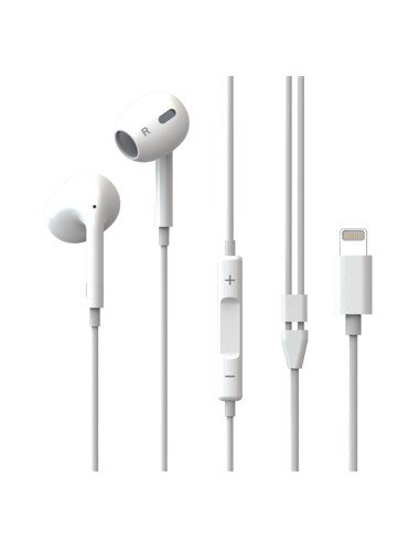 30425736 auricular y casco Auriculares Alámbrico Dentro de oído Llamadas/Música Blanco