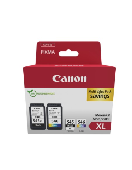 8286B012 cartucho de tinta 2 pieza(s) Original Alto rendimiento (XL) Negro, Cian, Magenta, Amarillo