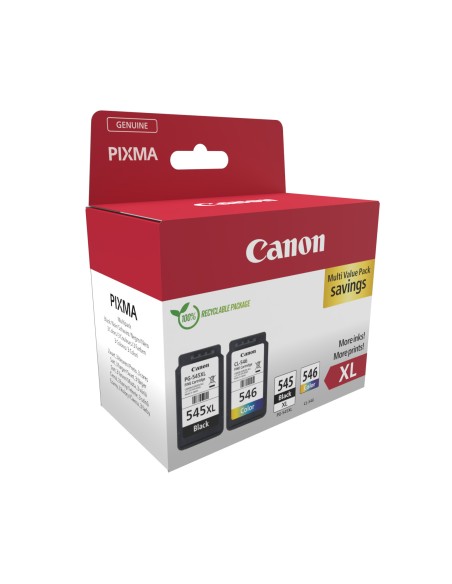 8286B012 cartucho de tinta 2 pieza(s) Original Alto rendimiento (XL) Negro, Cian, Magenta, Amarillo