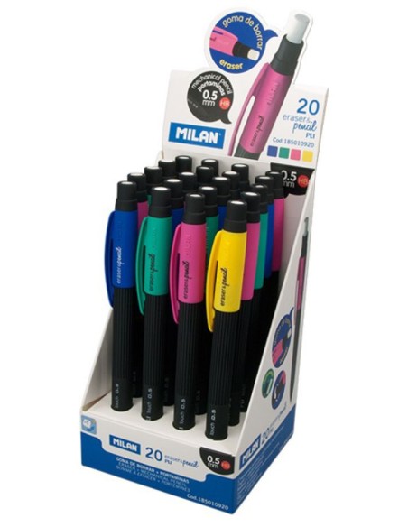 Exp 20 portaminas goma 05mm hb pl1