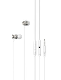 30425927 auricular y casco Auriculares Alámbrico Dentro de oído Llamadas/Música Blanco