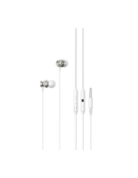 30425927 auricular y casco Auriculares Alámbrico Dentro de oído Llamadas/Música Blanco