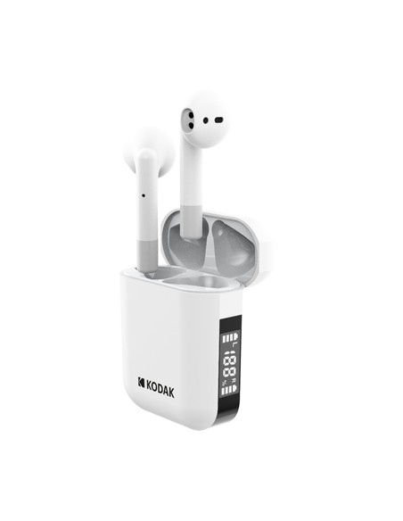 30425958 auricular y casco Auriculares True Wireless Stereo (TWS) Dentro de oído Llamadas/Música Bluetooth Gris, Blanco