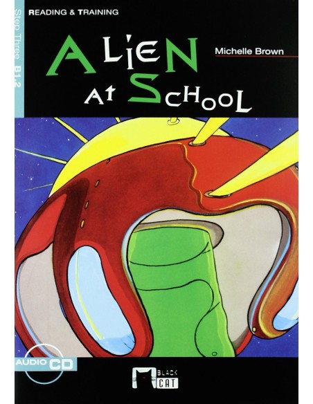 Alien at School Book CD