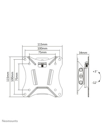 Soporte de pared para TV