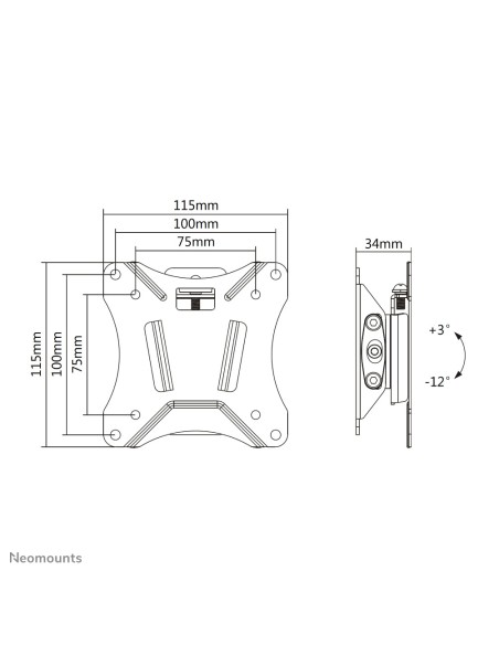Soporte de pared para TV
