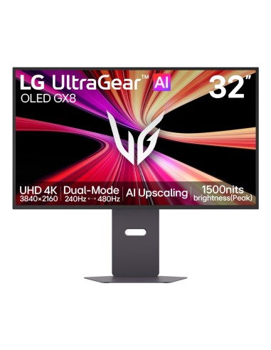 32GX870B-B.AEU pantalla para PC 81,3 cm (32") 3840 x 2160 Pixeles 4K Ultra HD OLED Negro