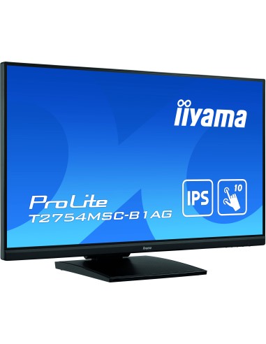ProLite T2754MSC-B1AG pantalla para PC 68,6 cm (27") 1920 x 1080 Pixeles Full HD LED Pantalla táctil Multi-usuario Negro