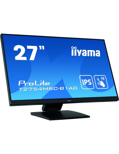ProLite T2754MSC-B1AG pantalla para PC 68,6 cm (27") 1920 x 1080 Pixeles Full HD LED Pantalla táctil Multi-usuario Negro