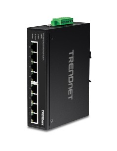 TI-E80 switch No administrado Fast Ethernet (10/100) Negro