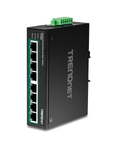 TI-PE80 switch No administrado Fast Ethernet (10/100) Energía sobre Ethernet (PoE) Negro